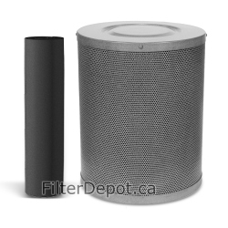 Amaircare 16 inch ULTRA VOC Canister with Foam Pre-filter