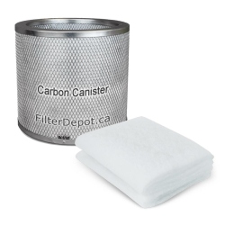 AirPura R400 / R414 Filter Bundle 1 Carbon Canister, Pre-Filter