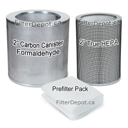 AirPura F600, F700 Filter Bundle 2 HEPA, Carbon Canister, Prefilter